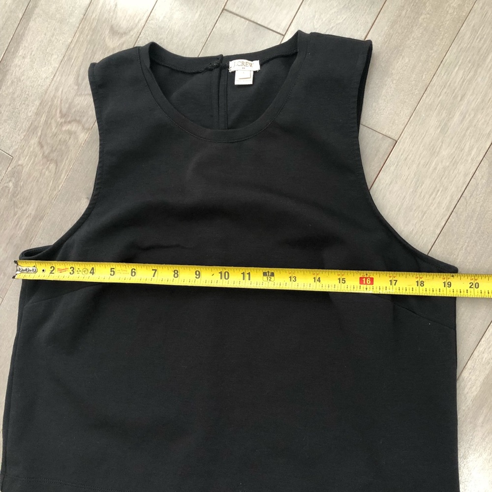 J. Crew Ruffle-Hem Tank Top - Picture 3 of 6